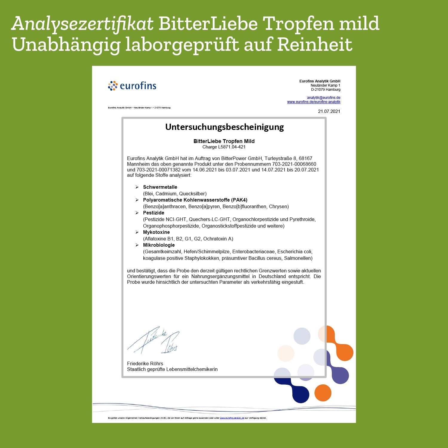 BitterLiebe mild 50ml (5er Paket)