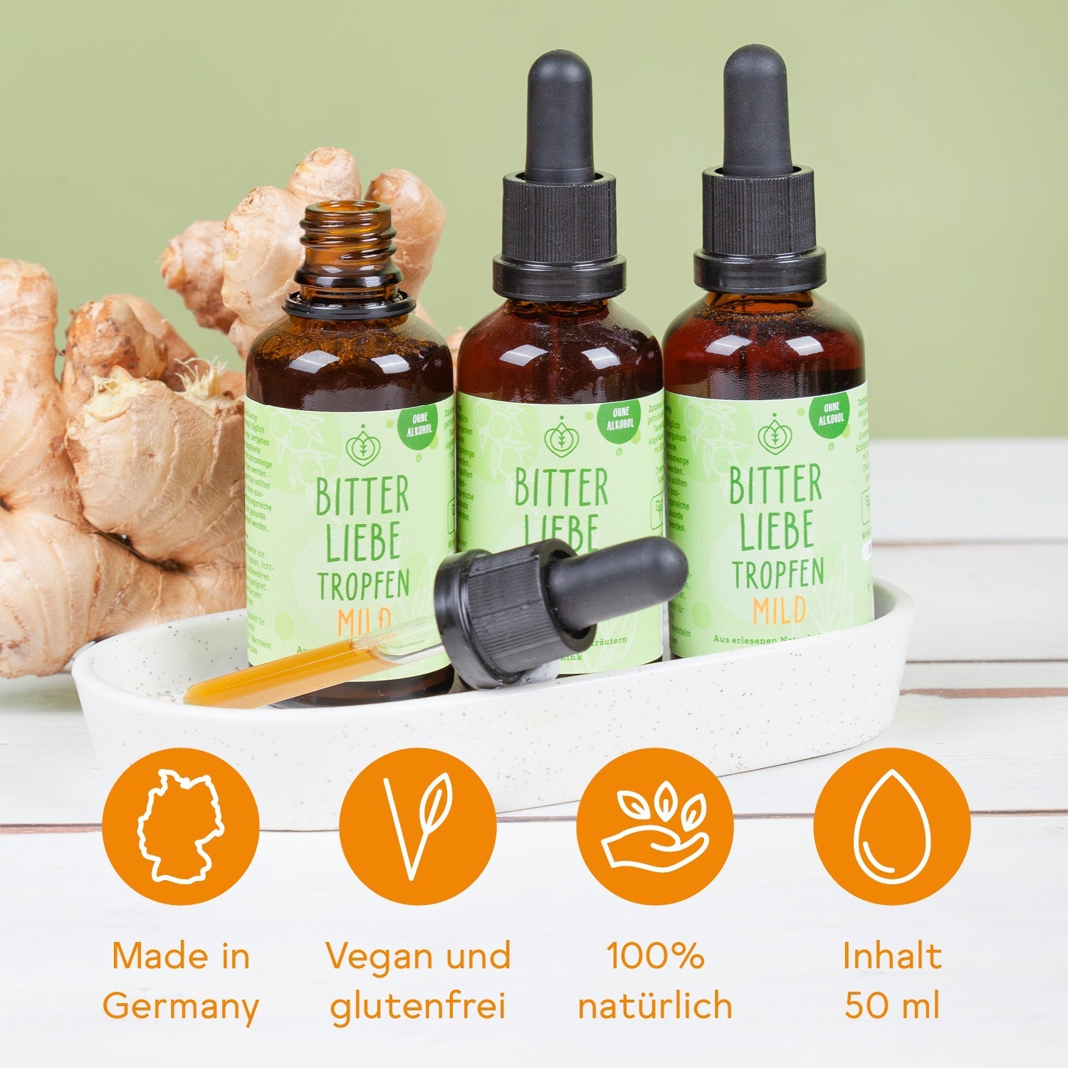 BitterLiebe mild 50ml (5er Paket)