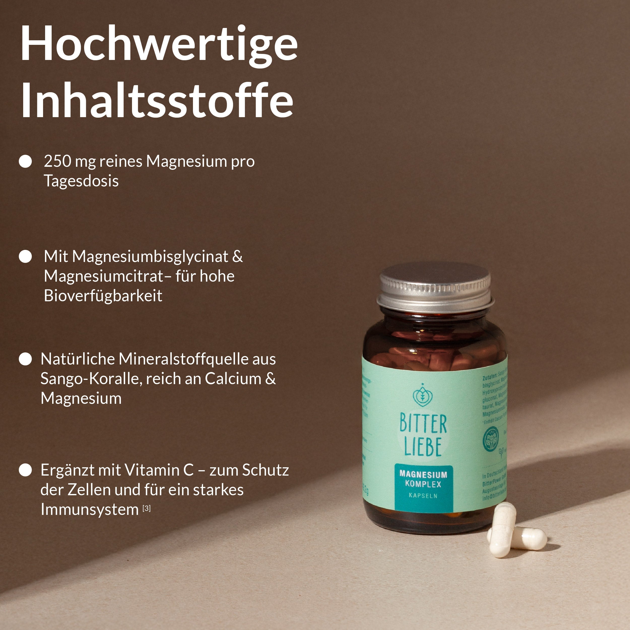 Magnesium Komplex Kapseln