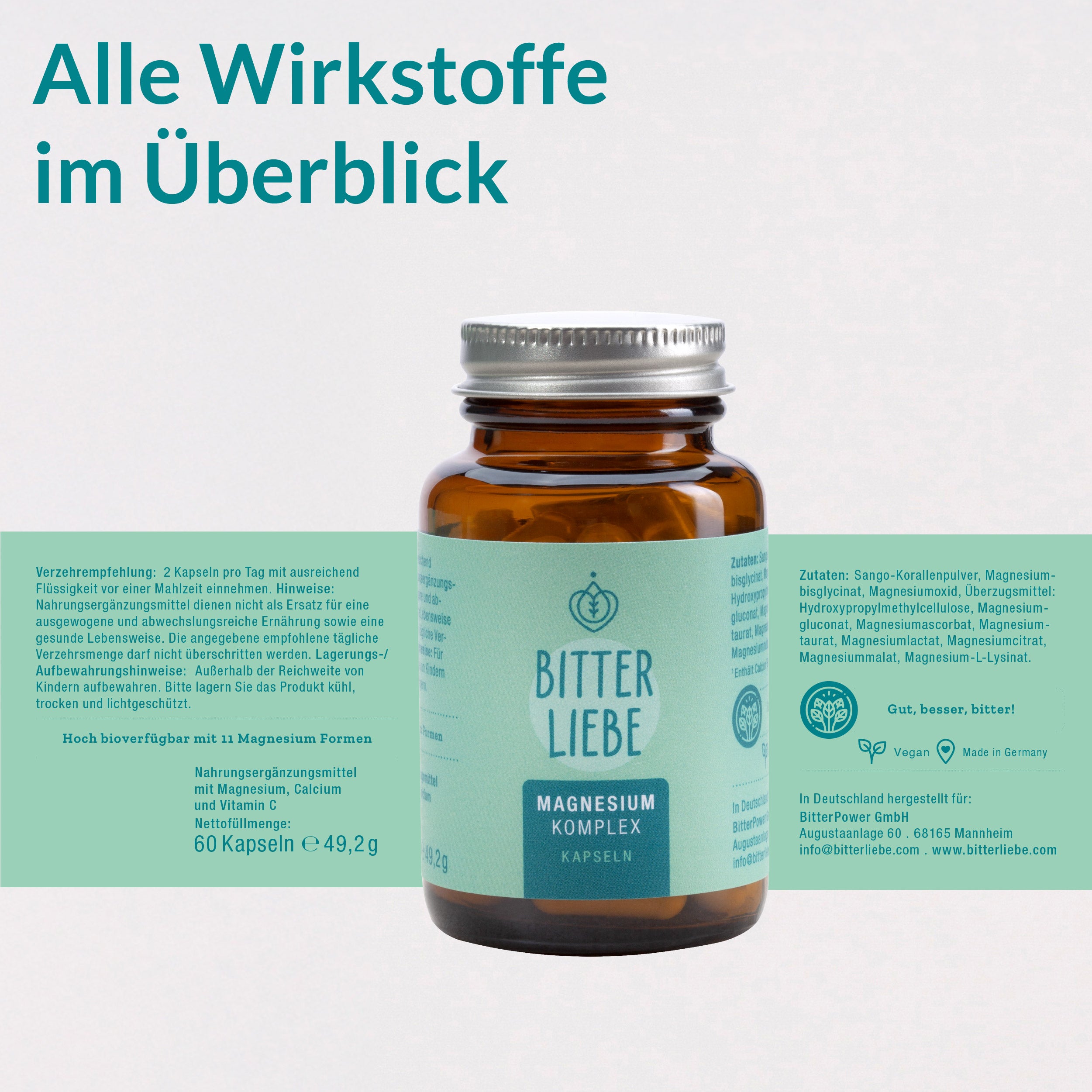 Magnesium Komplex Kapseln