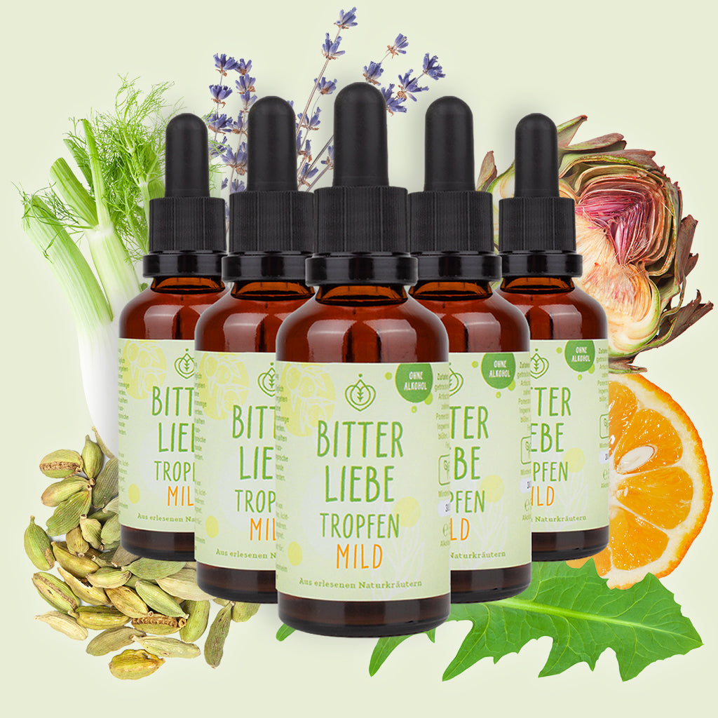 BitterLiebe mild 50ml (5er Paket)