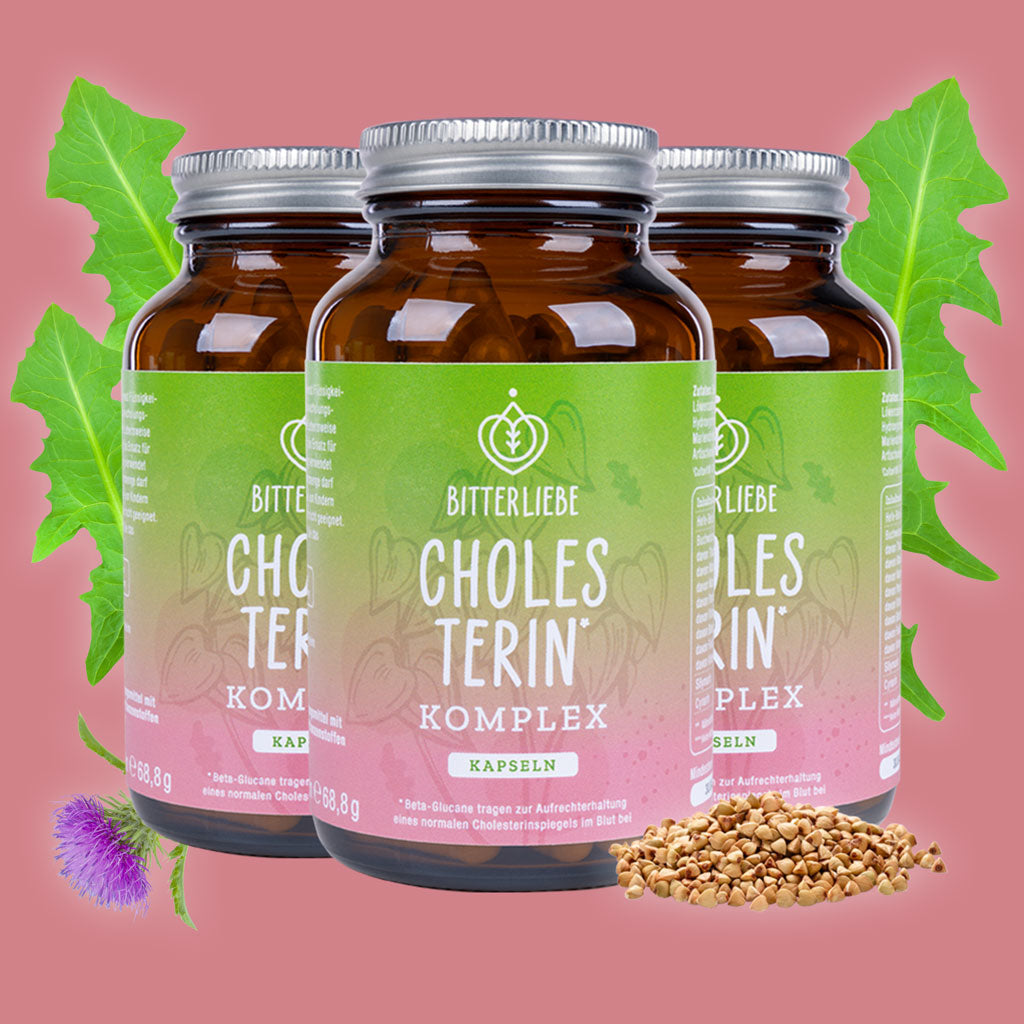 BitterLiebe Cholesterin* Komplex - 3er Set