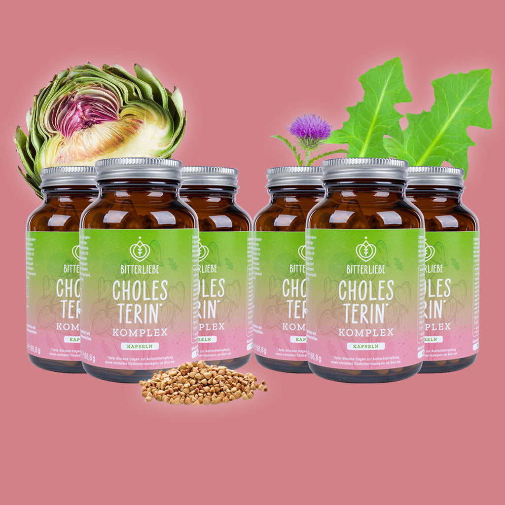 BitterLiebe Cholesterin* Komplex - 6er Set