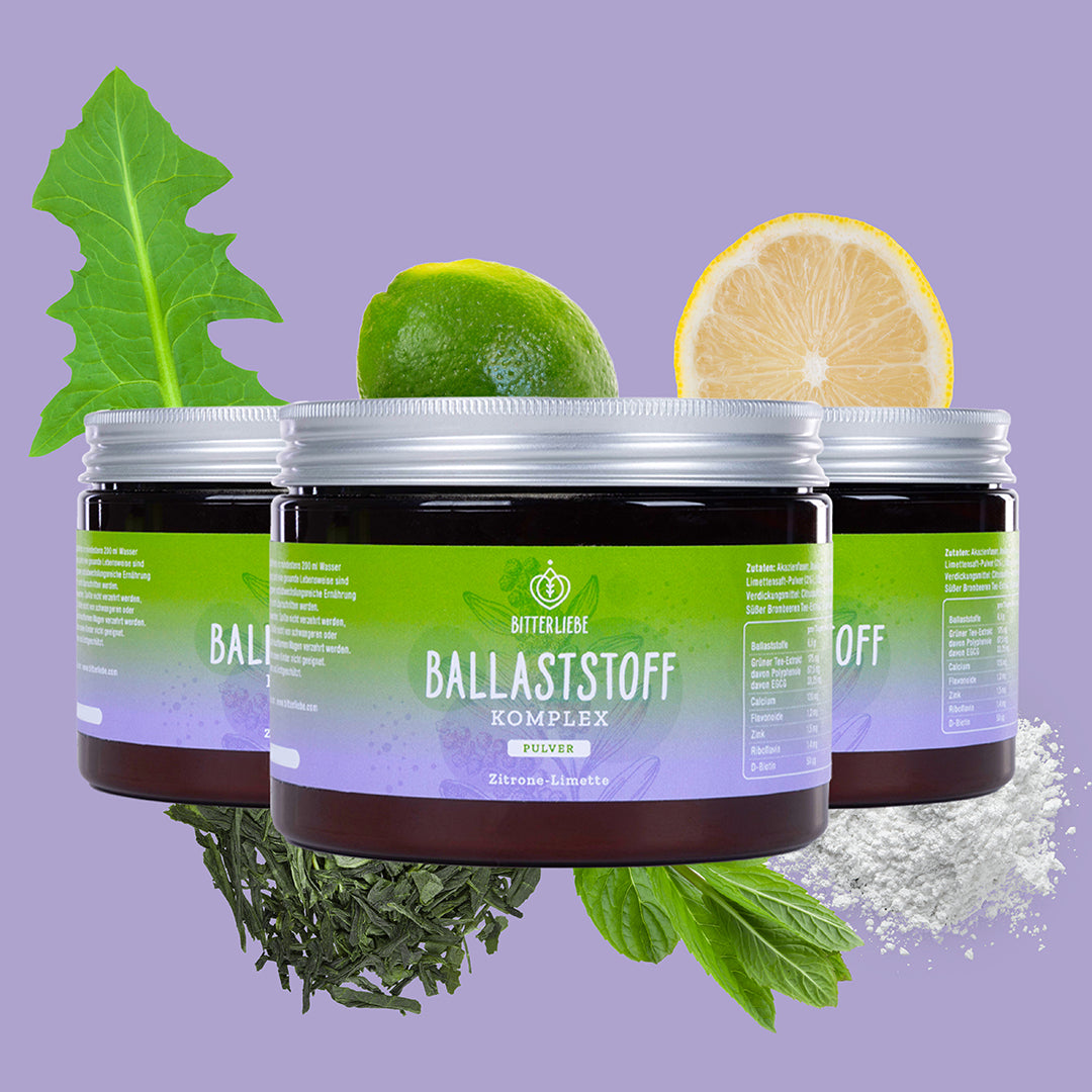 Ballaststoff Komplex Zitrone-Limette 3er Set