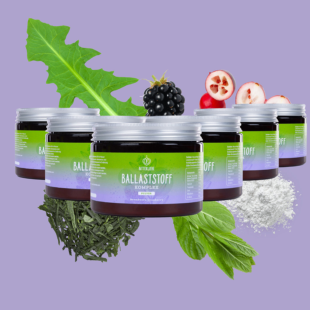 Ballaststoff Komplex Brombeere-Cranberry 6er Set