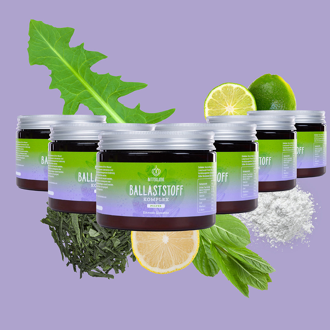 Ballaststoff Komplex Zitrone-Limette 6er Set