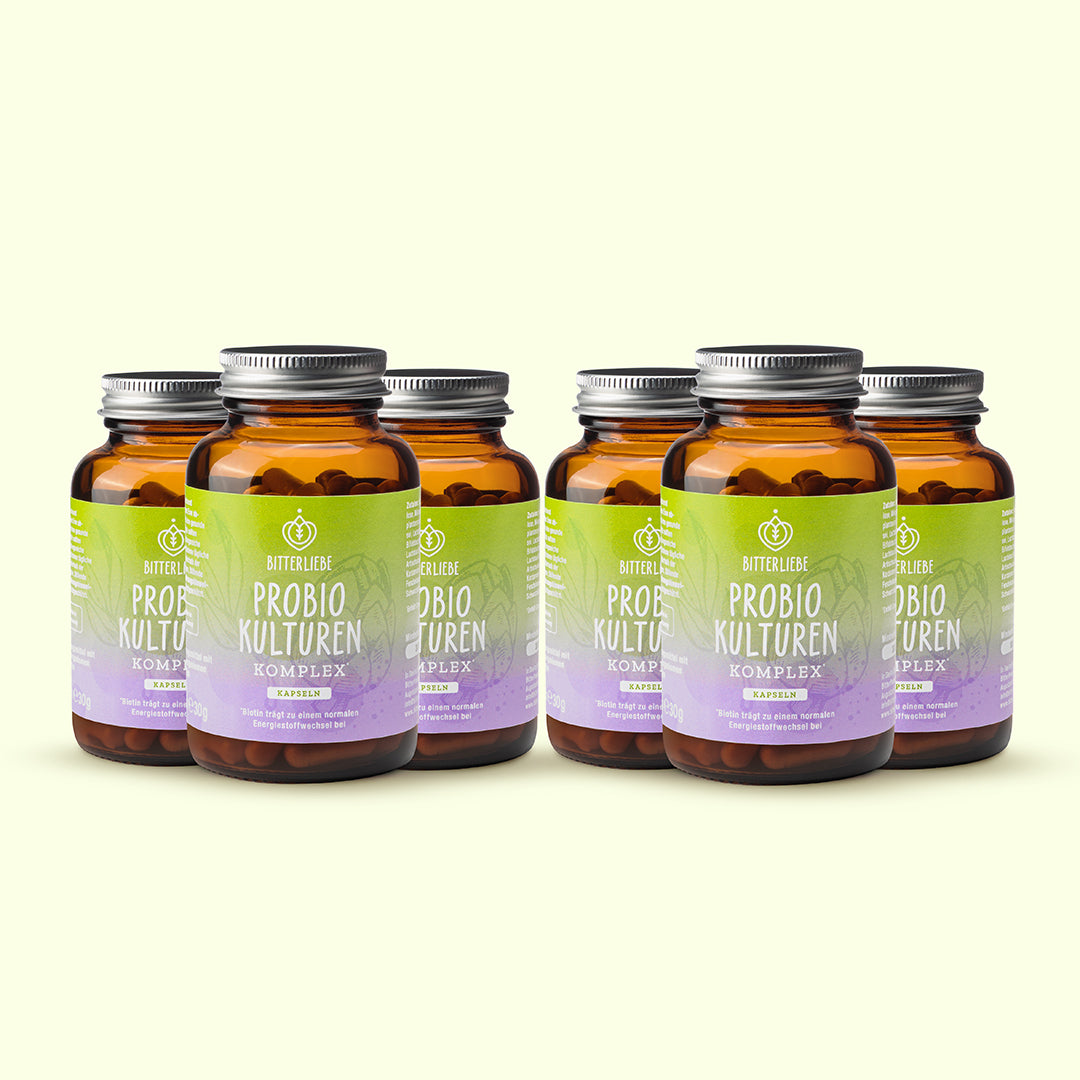 Bitter Probio-Kulturen Komplex Kapseln