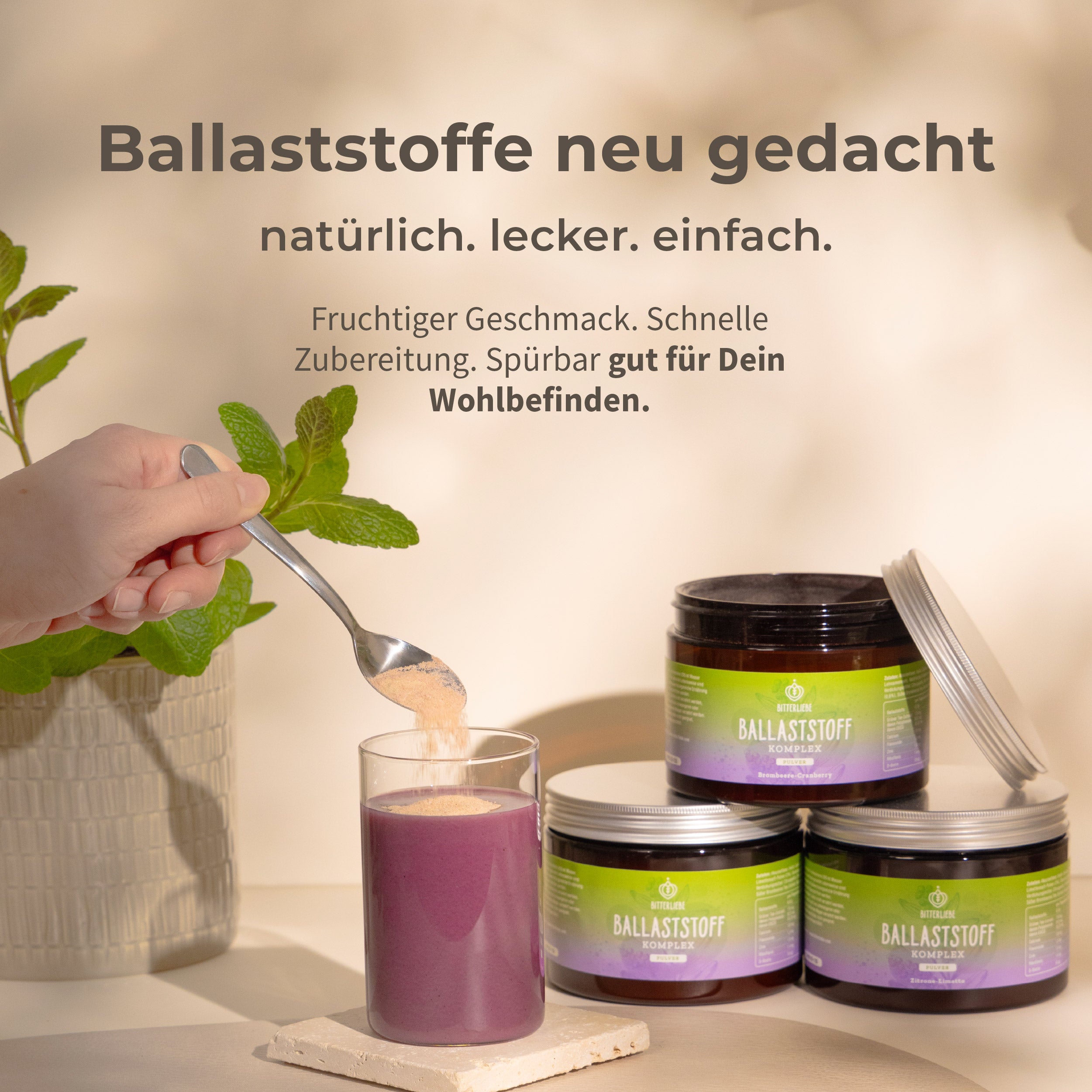 Ballaststoff Komplex mit Geschmack