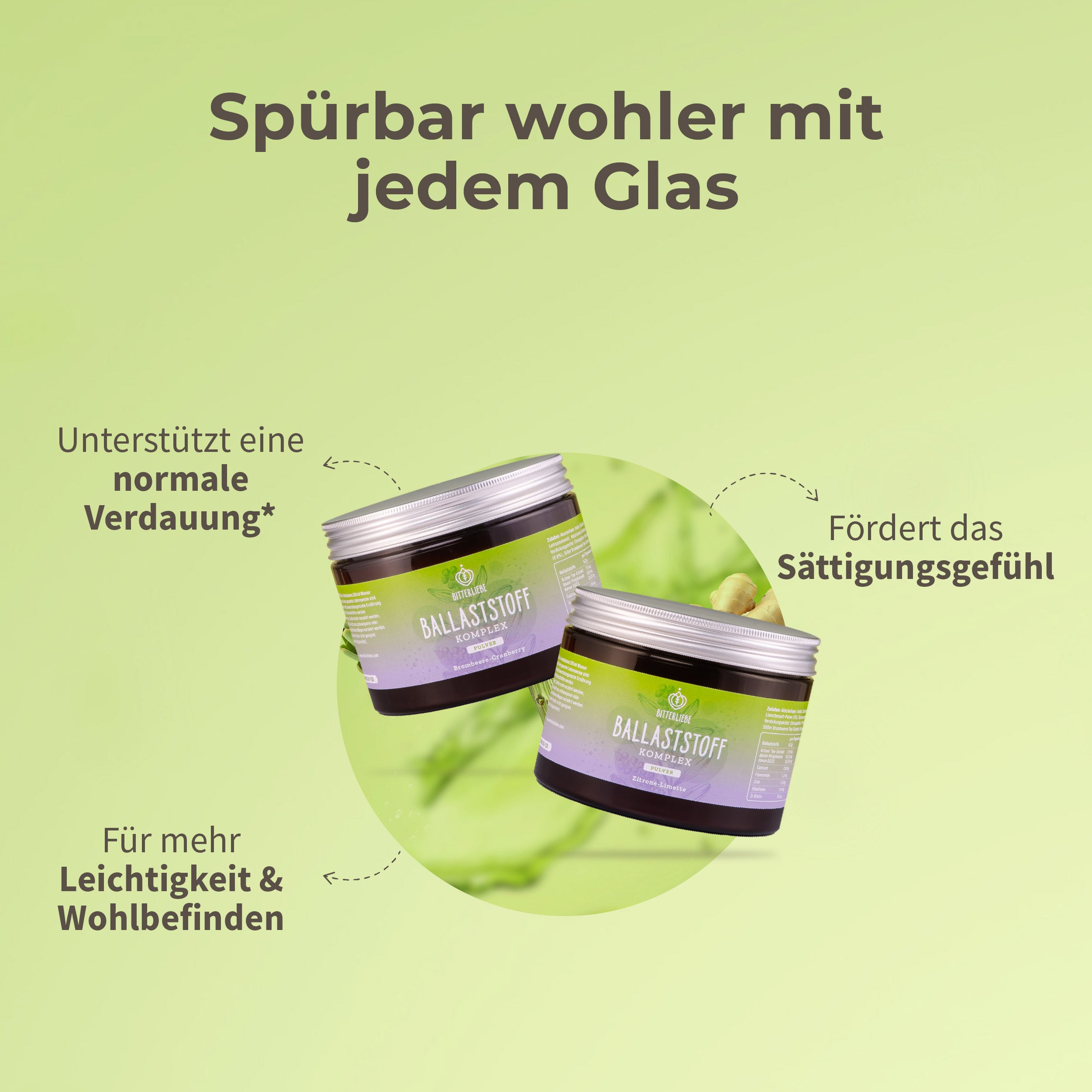 Ballaststoff Komplex mit Geschmack