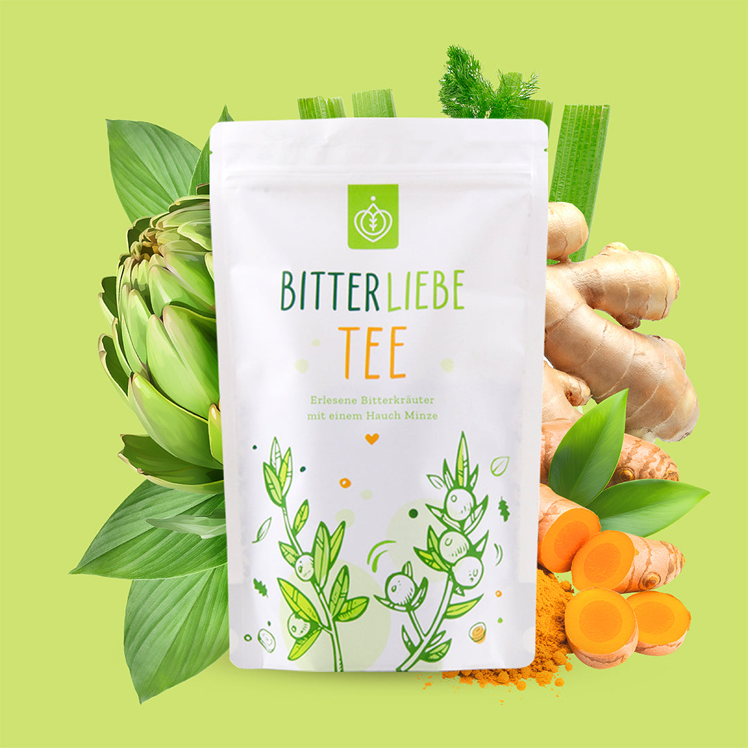 BitterLiebe Tee mit Bitterstoffen