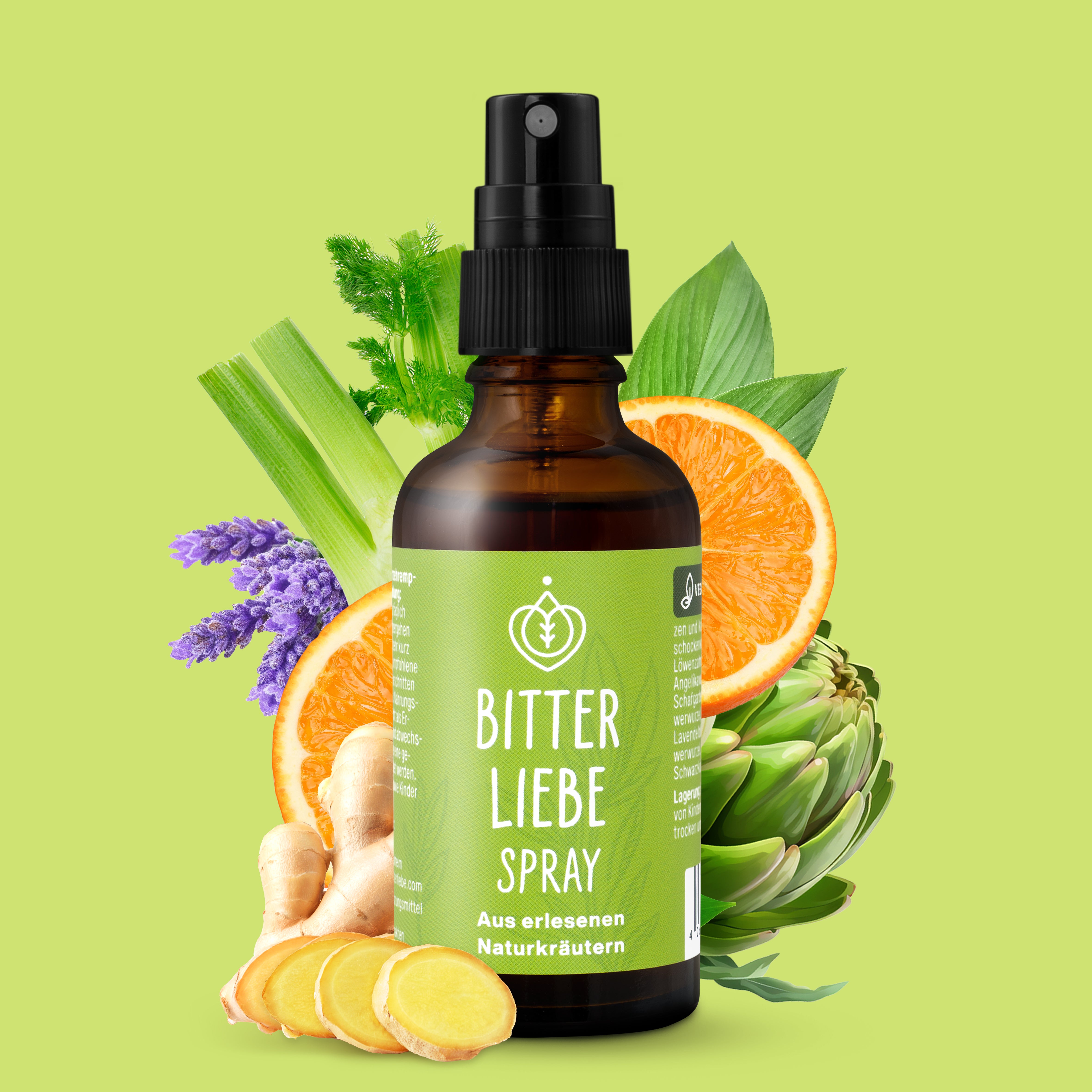 BitterLiebe Bitterstoffe Spray - Monatspackung 50ml