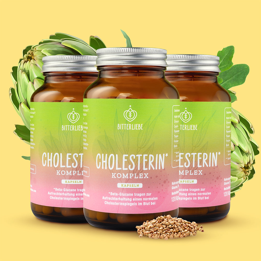 BitterLiebe Cholesterin* Komplex - 3er Set