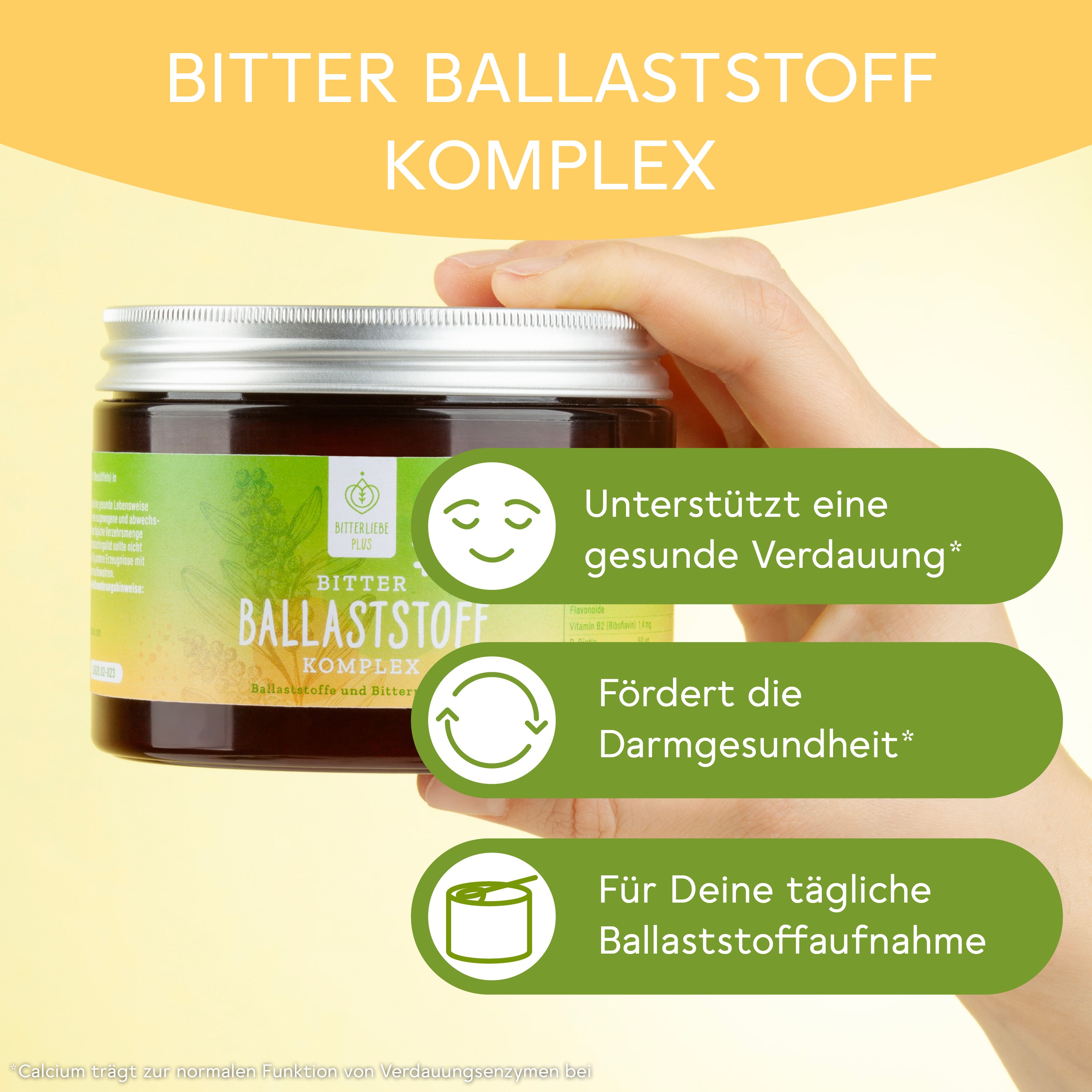 BitterLiebe FloraFiber Enzym Paket 108-DE