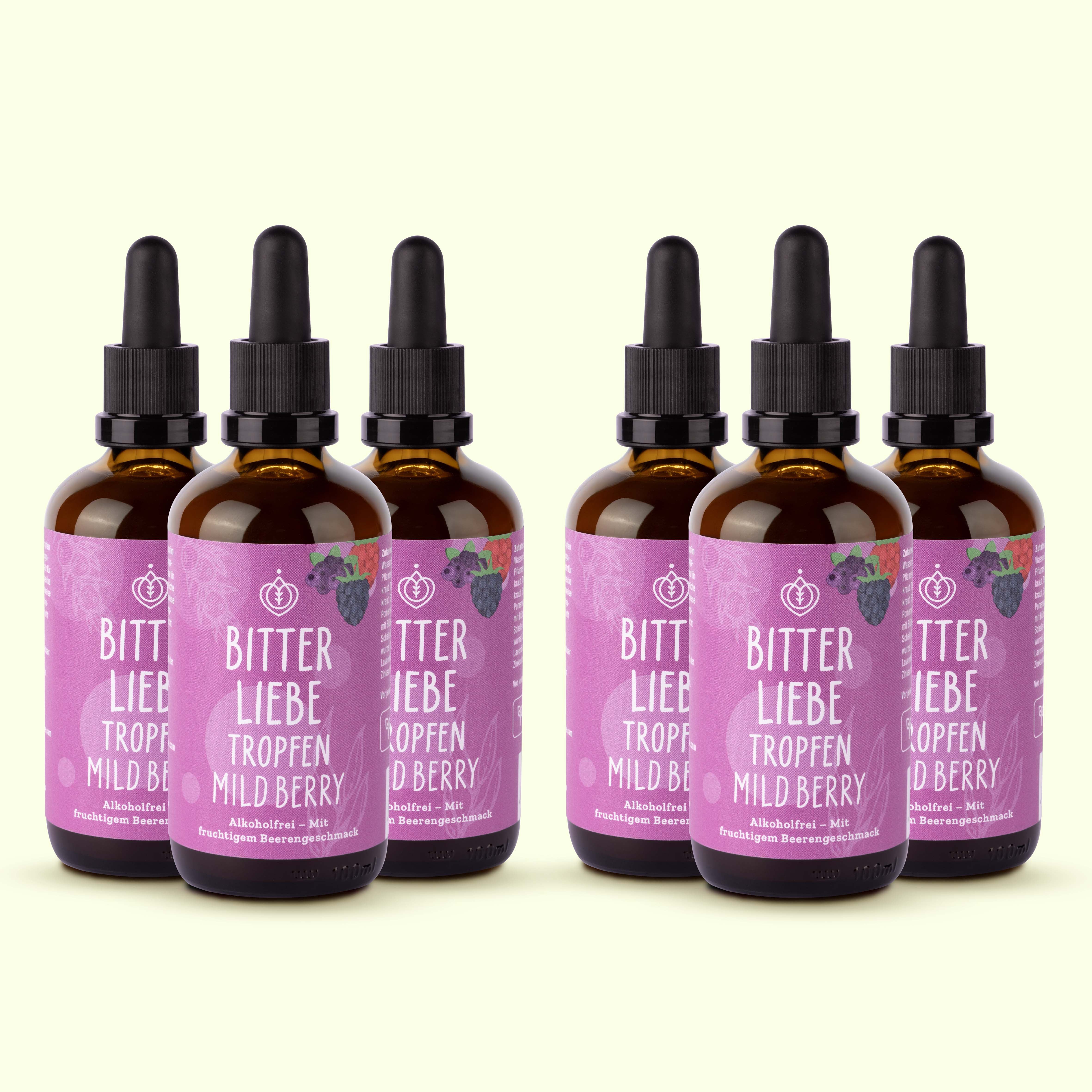 BitterLiebe Tropfen Mild Berry