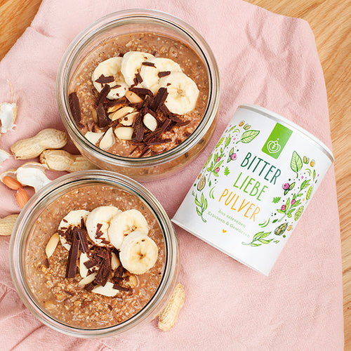 Peanut Butter Cups Overnight Oats