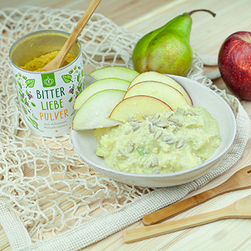 Bircher Müsli mit Pulver von BitterLiebe