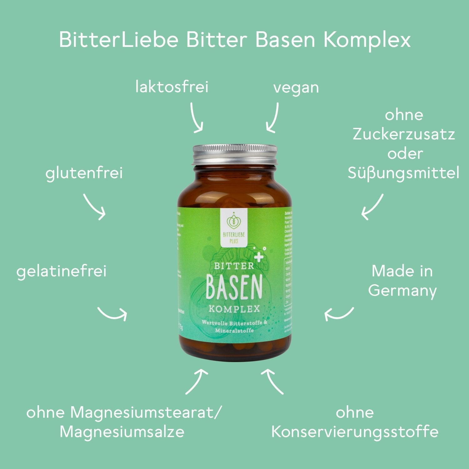 Bitter Basen Komplex - 3-Monats-Set (360 Kapseln) BL-Plus-1-1