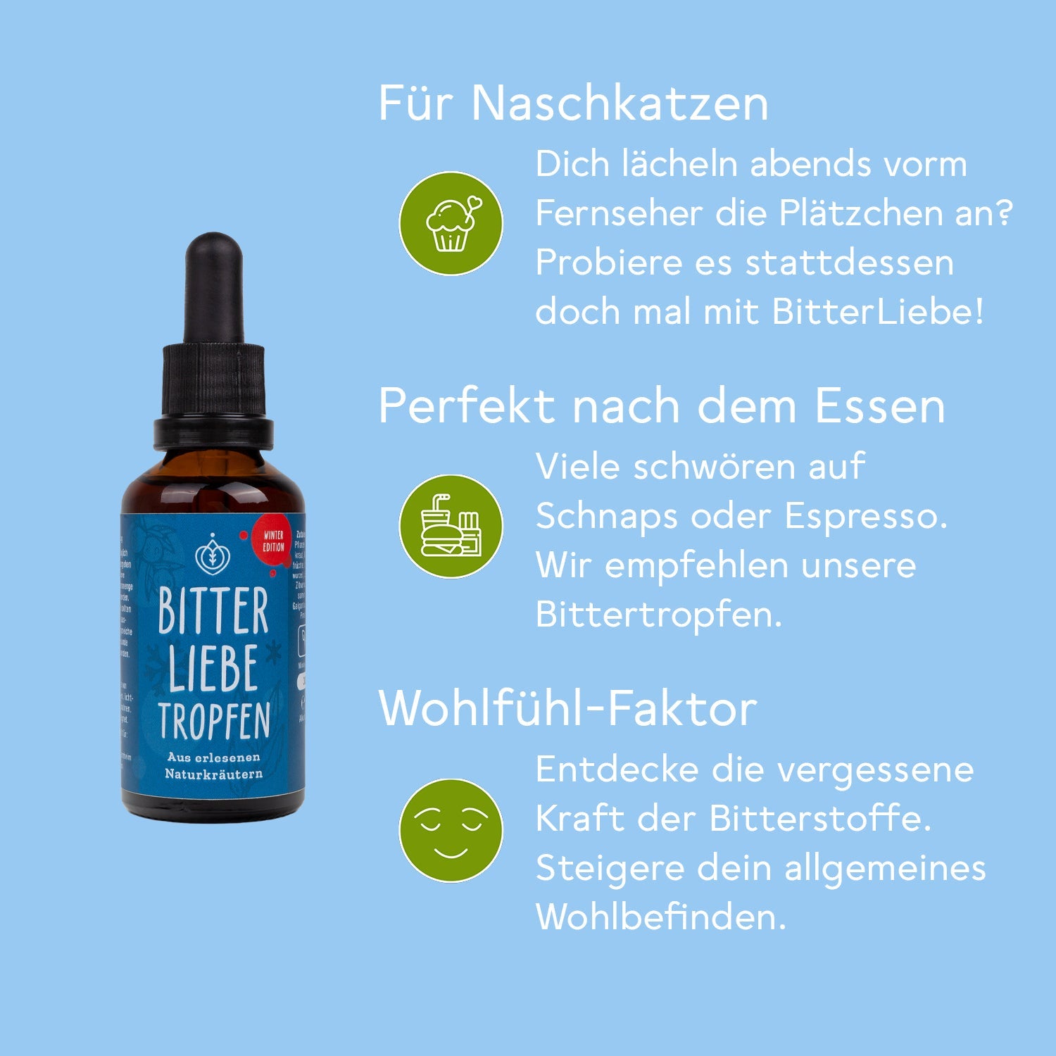 BitterLiebe Tropfen Limited Winter Edition - 50ml 1-DE-Winter