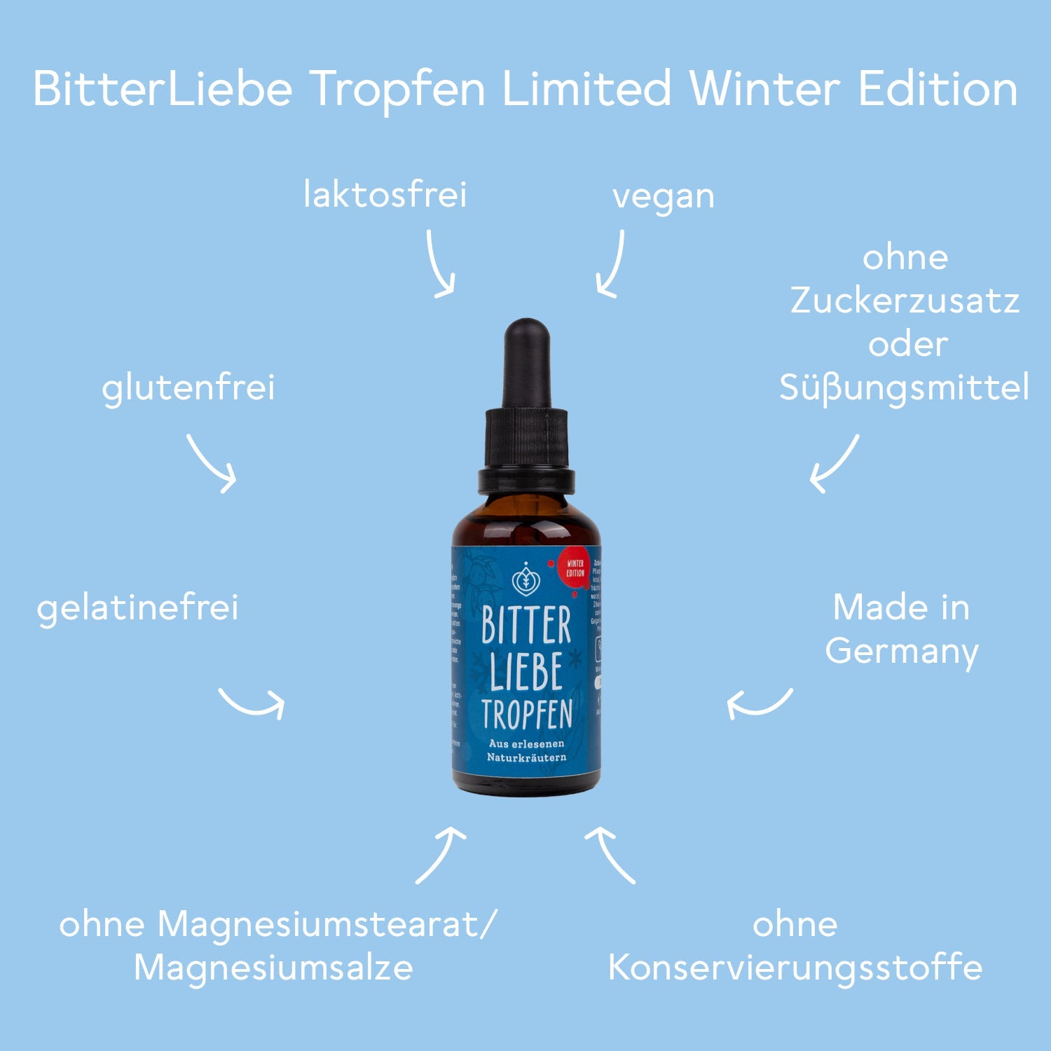 BitterLiebe Tropfen Limited Winter Edition - 50ml 1-DE-Winter