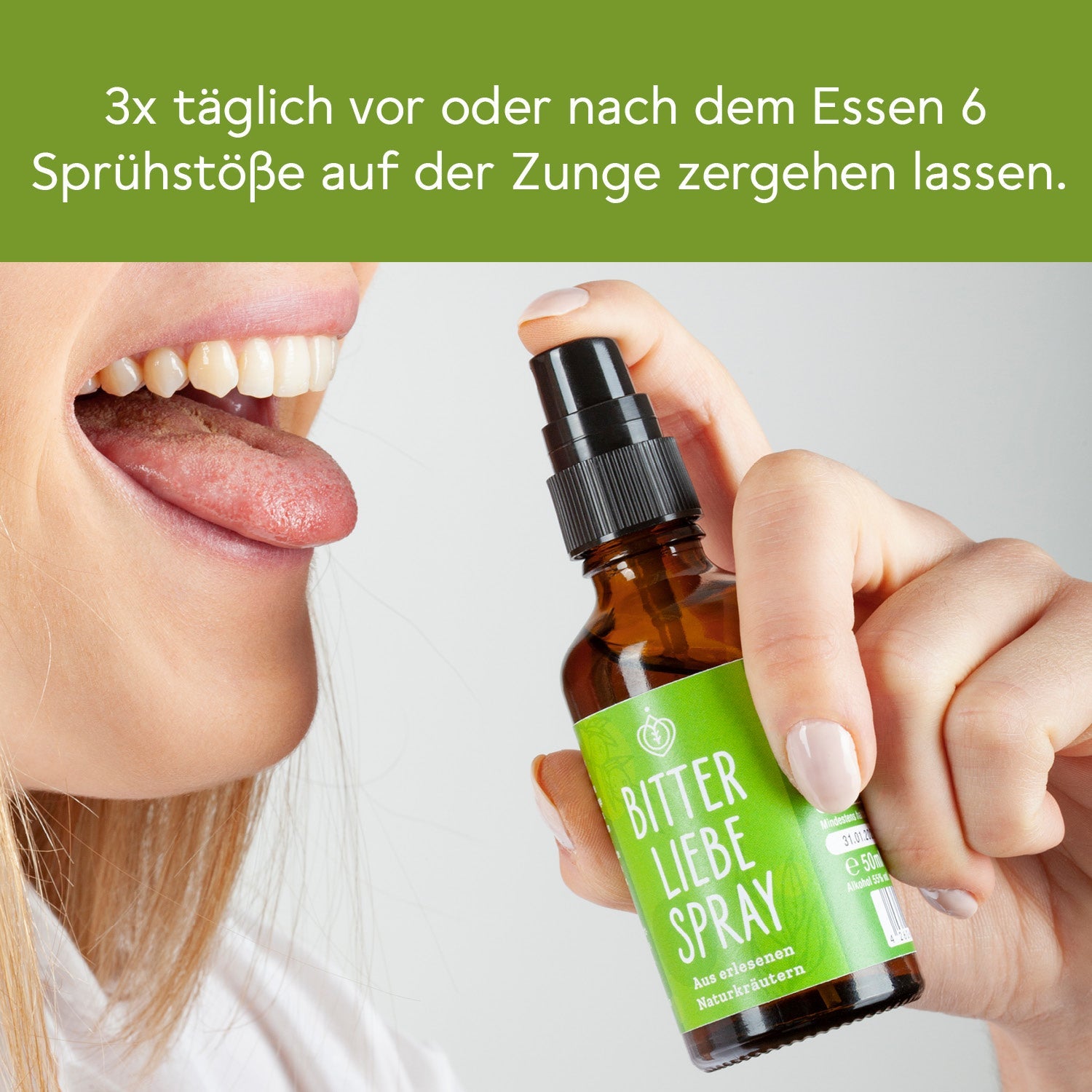 BitterLiebe Bitterstoffe Spray - Monatspackung 50ml 51-DE