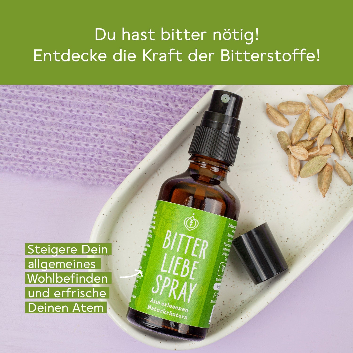 BitterLiebe Bitterstoffe Spray - Monatspackung 50ml 51-DE