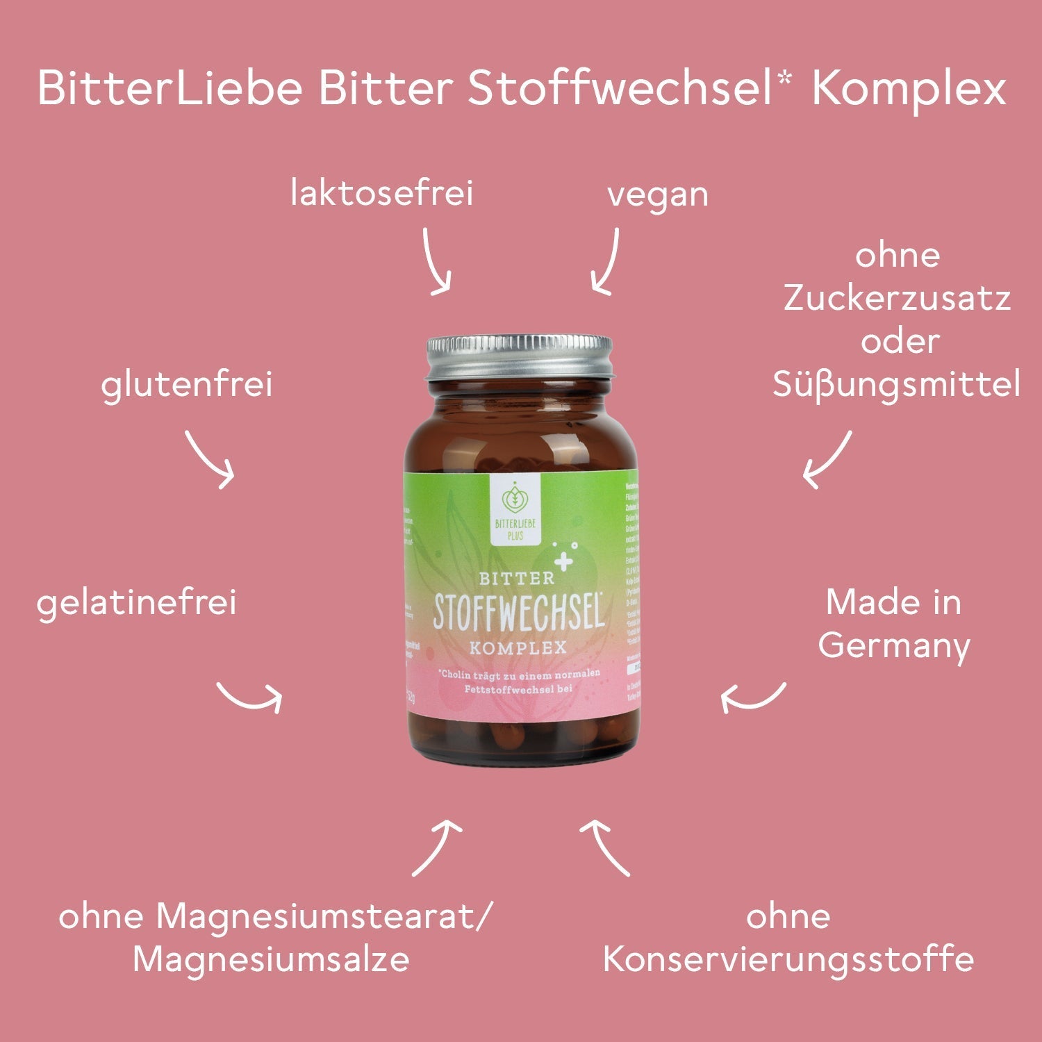 Bitter Stoffwechsel* Komplex - 5-Monats-Set (450 Kapseln) 91-DE