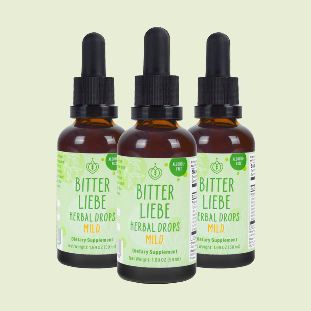 BitterLiebe mild 50ml (3er Paket) 28-DE