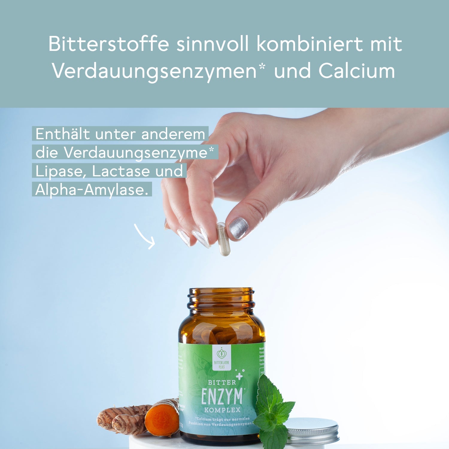 Bitter Enzym* Komplex - Monatspackung (90 Kapseln) BL-Plus-7