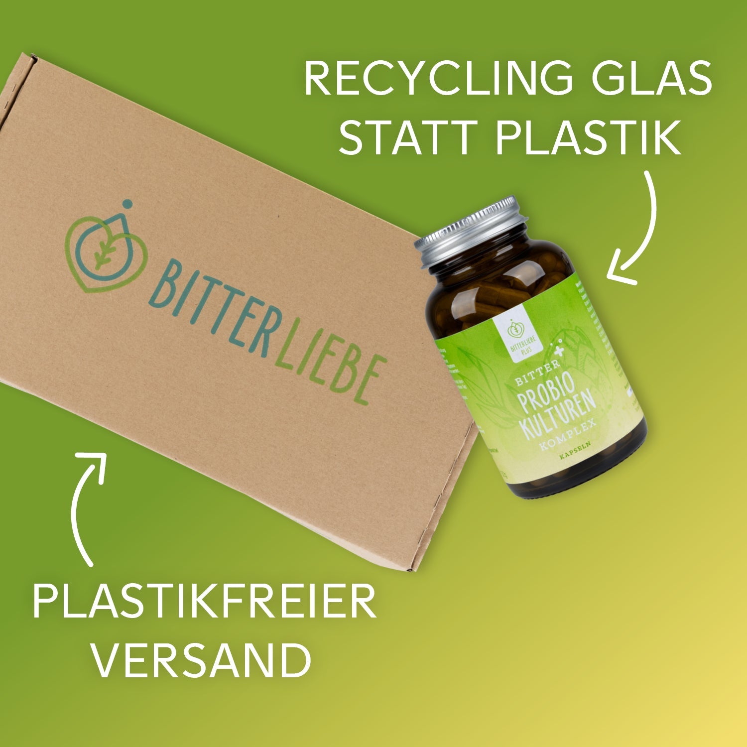 BitterLiebe FloraFiber Enzym Paket 108-DE