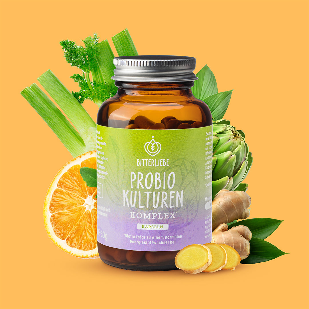 Bitter Probio-Kulturen Komplex Kapseln