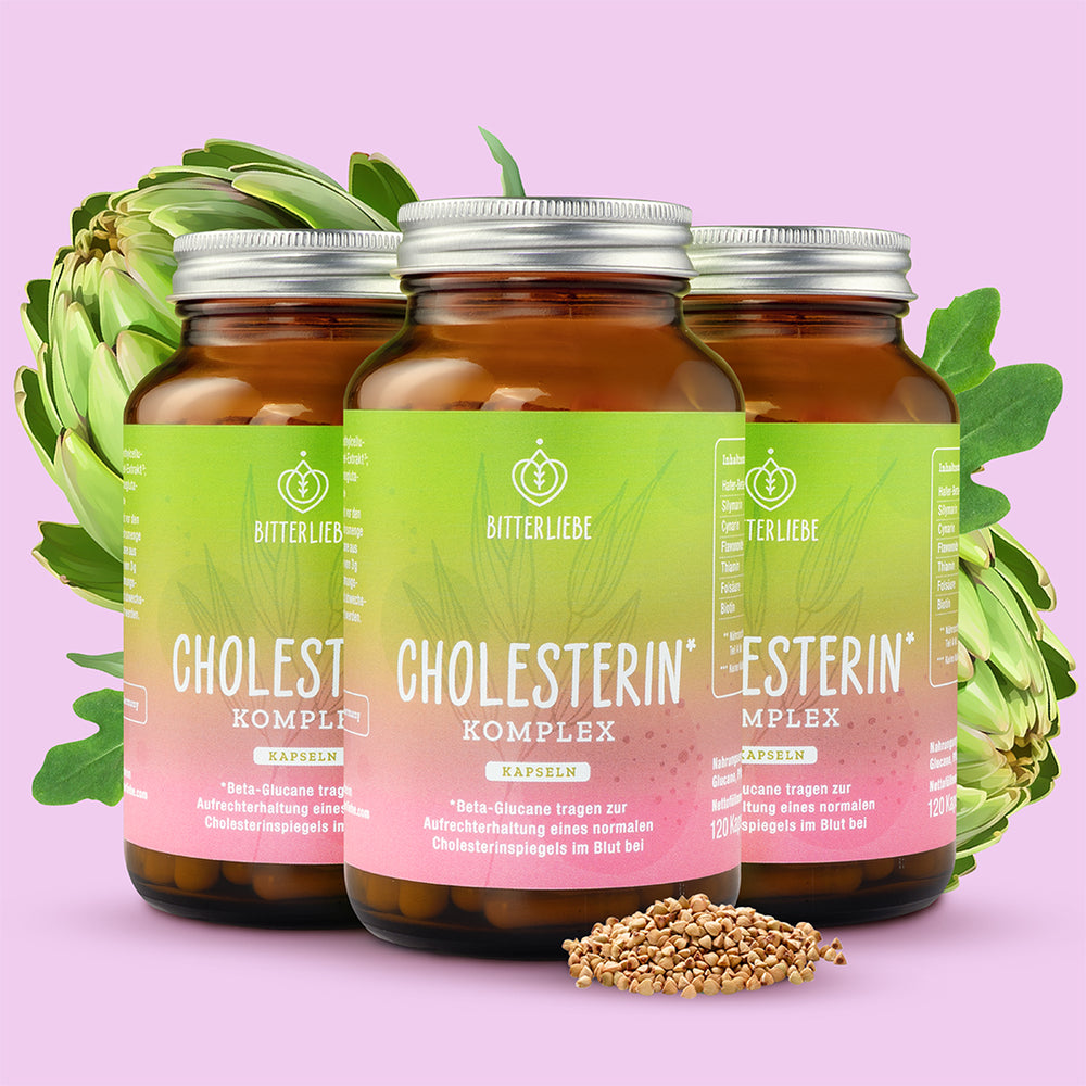 BitterLiebe Cholesterin* Komplex - 3er Set