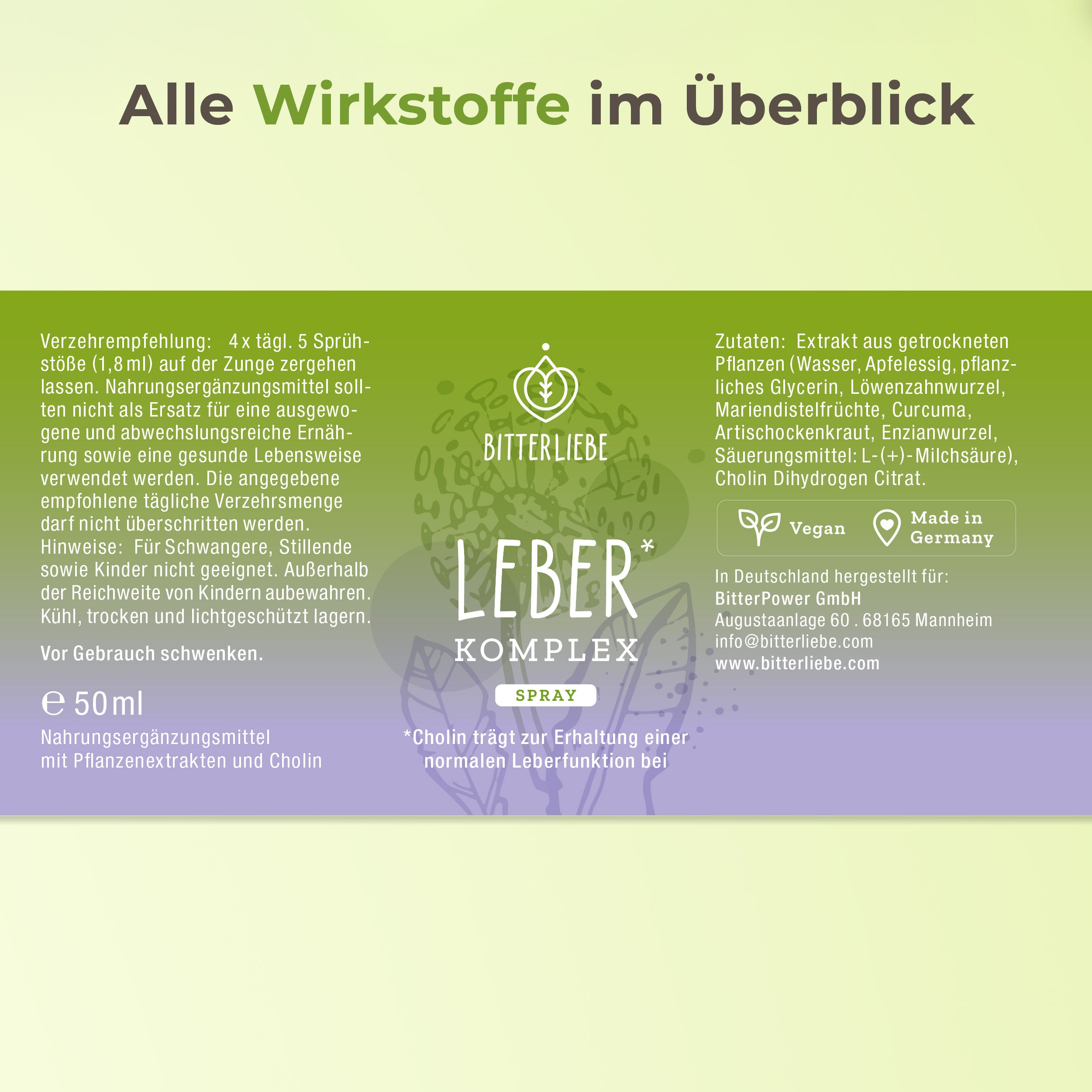 Bitter Leber* Komplex