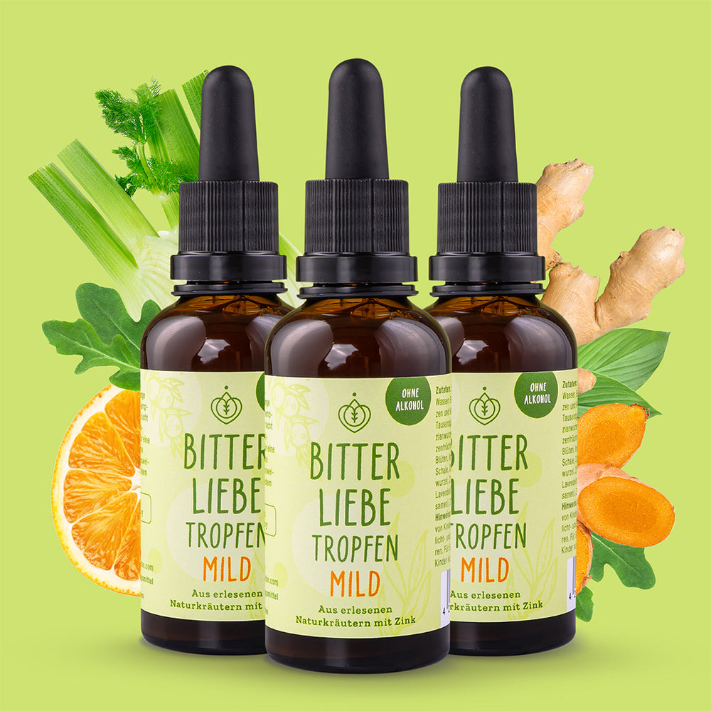 BitterLiebe Tropfen mild 50ml (3er Paket)
