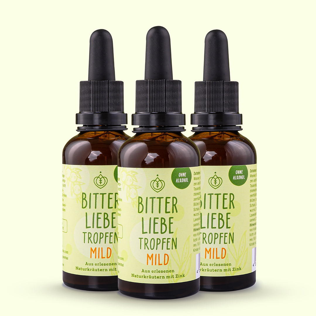 BitterLiebe Tropfen mild - ohne Alkohol