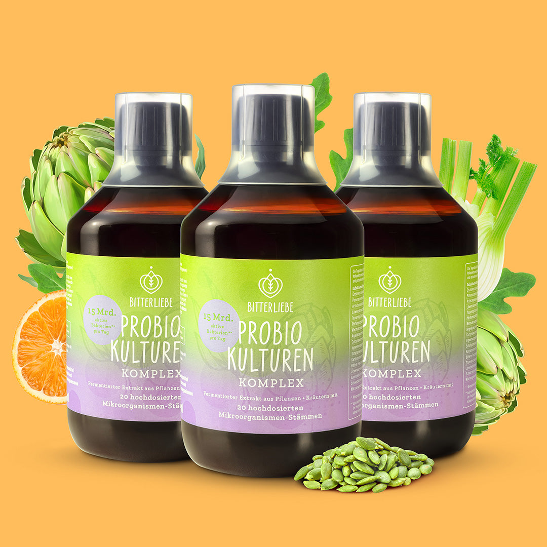 Bitter Probio-Kulturen Komplex - 3-Monats-Set (1,5L)