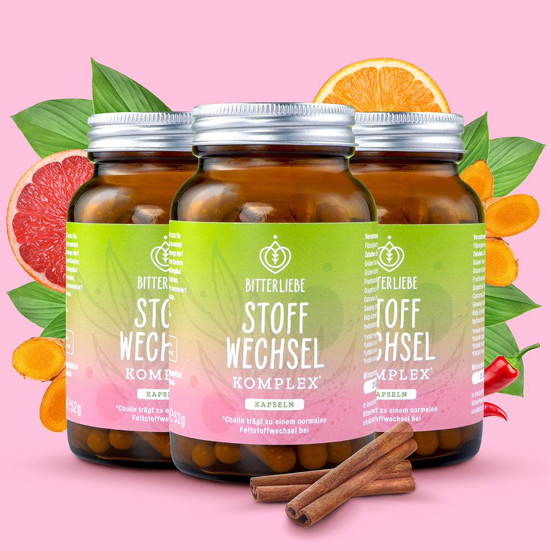 Bitter Stoffwechsel* Komplex 3er Set