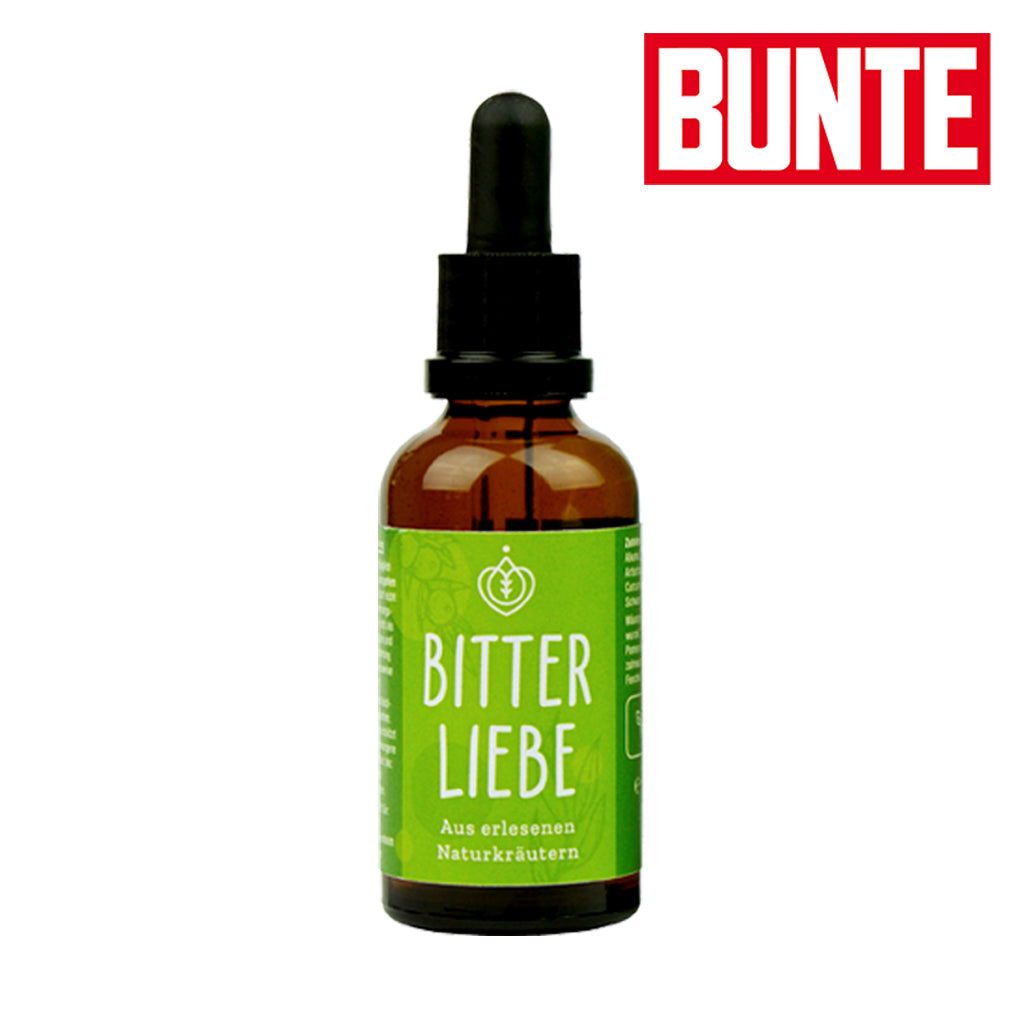 Exklusiver BUNTE Deal: BitterLiebe Tropfen versandkostenfrei